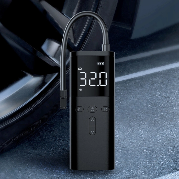 Smart Portable Multifunct Electric Rechargeable Automatic Battery Powered USB Car Air Pump