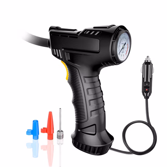 Air Compressor Cordless Car Tire Pump Tire Inflator with 20V Rechargeable Battery