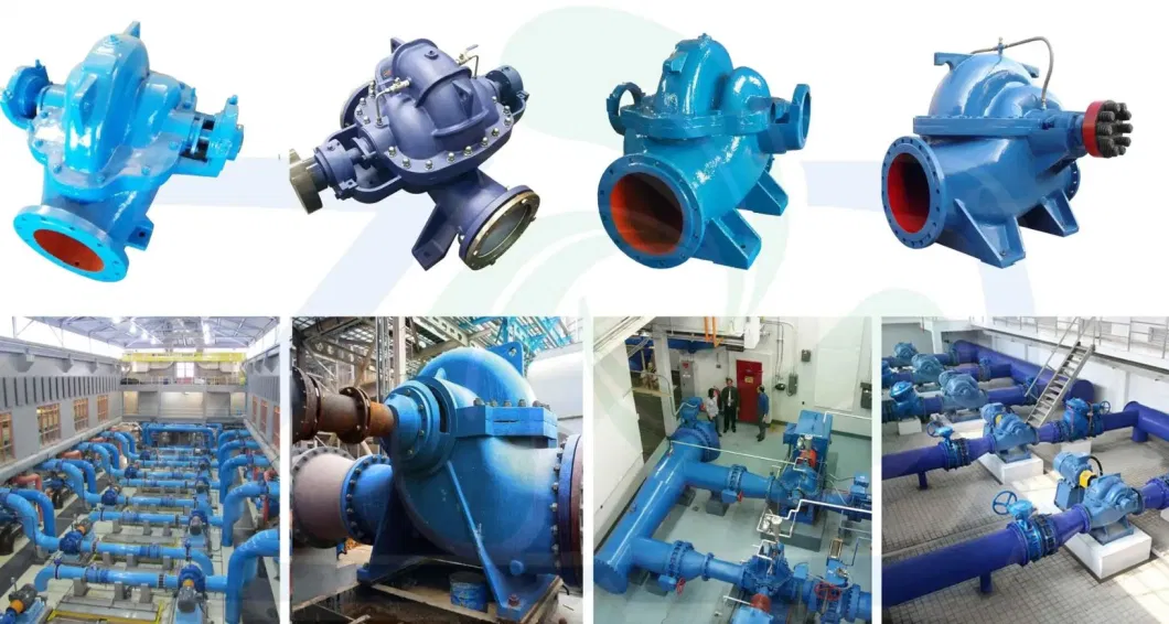 Advanced Double-Suction Water Pump for Municipal Water Supply - Flow Rate: [5700m&sup3; /H], Head: [89.5m], Power: [2670kw]