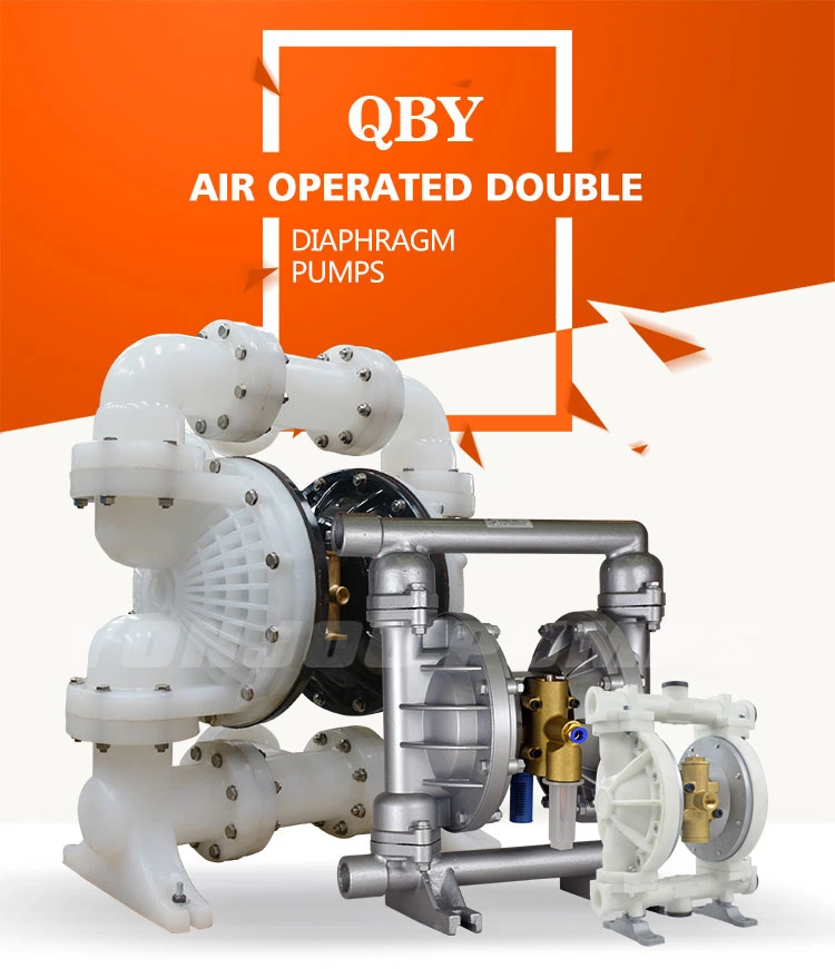Qby50-65 Air Operation Way Diaphragm Pump for Chocolate Jam and Pickle