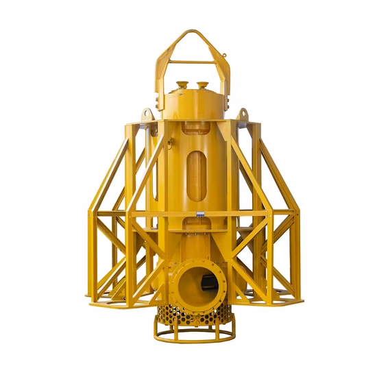 High Concentration Conveying Submersible Slurry Pump for Land Reclamation (1000 m&sup3; /h, 55m, 80 kW)