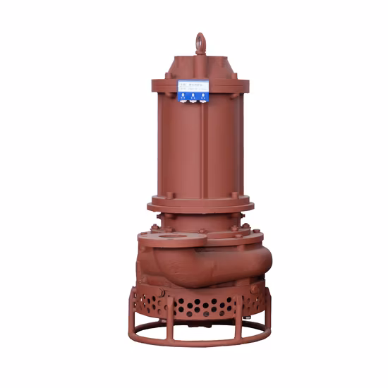 High Concentration Conveying Submersible Slurry Pump for Land Reclamation (1000 m&sup3; /h, 55m, 80 kW)