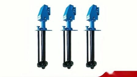 Drilling Fluids Vertical Rubber Submersible Slurry Pump 20m³ /H Capacity for Mining with Motor