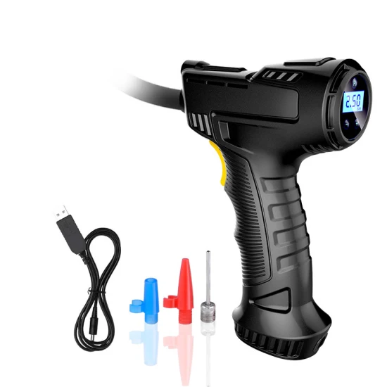 Air Compressor Cordless Car Tire Pump Tire Inflator with 20V Rechargeable Battery