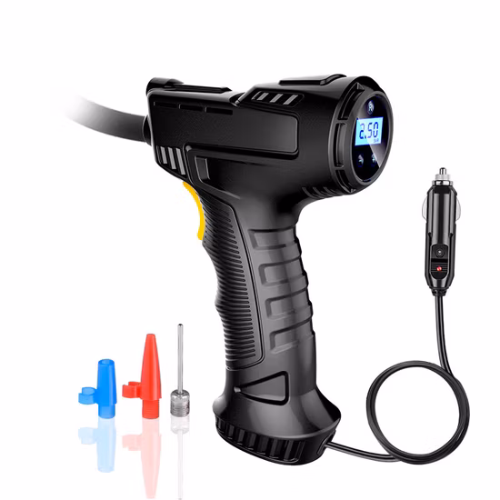 Air Compressor Cordless Car Tire Pump Tire Inflator with 20V Rechargeable Battery