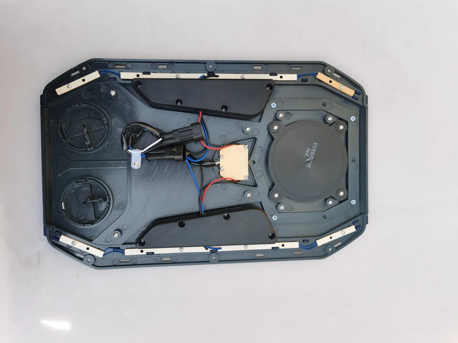 AC/DC Automatic Emergency Battery Backup Aquarium Air Pump 2 Outlets