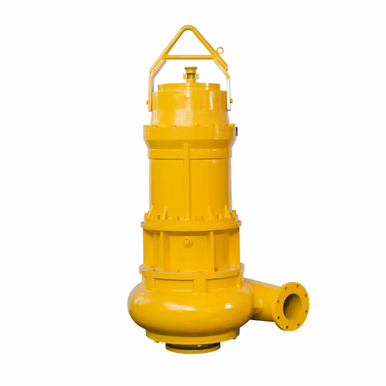 High Concentration Conveying Submersible Slurry Pump for Land Reclamation (1000 m³ /h, 55m, 80 kW)