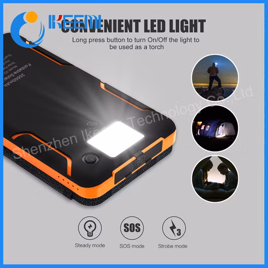 Power Bank Solar Panel Portable Charger External Battery Universal
